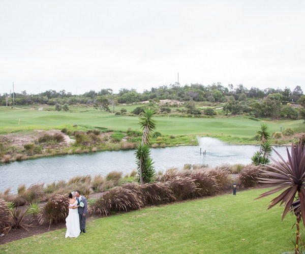 Lakeside wedding