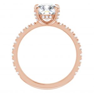 Shimmering Diamond Engagement