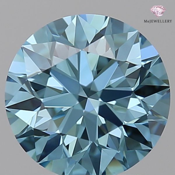 Vivid Blue Lab Grown Diamond