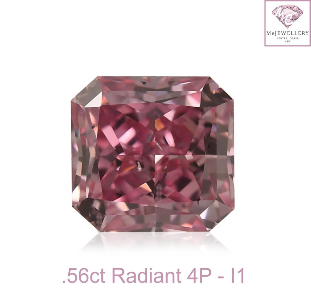 Argyle 4P Radiant 0.56ct