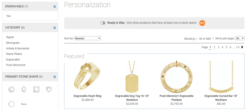 Personalised Jewellery - Australia